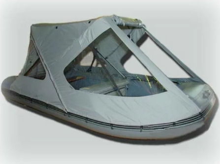 Тент ходовой с каркасом для лодок Gladiator E330